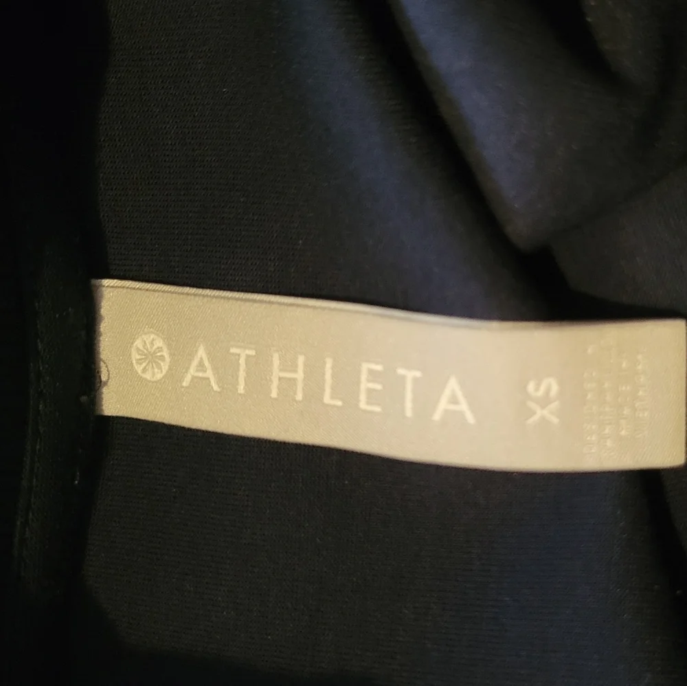 Athleta Women Gallery Top 2.0 Long Sleeve Navy Quarry Blue XS - Picture 12 of 12